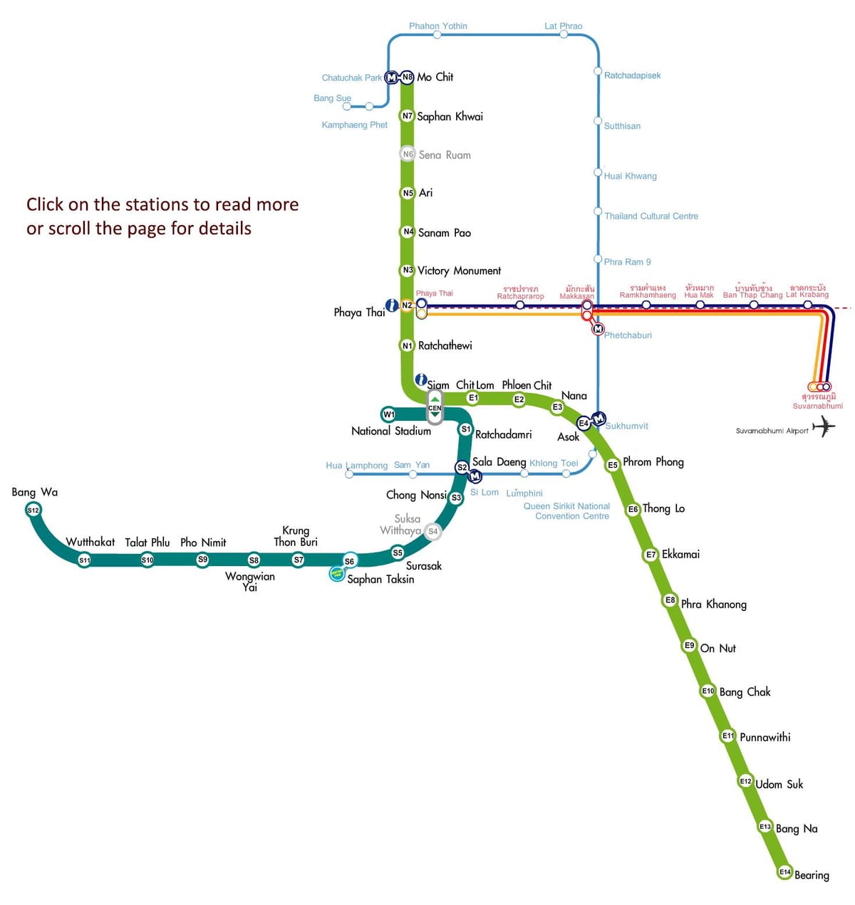 mapa de bangkok horitzó