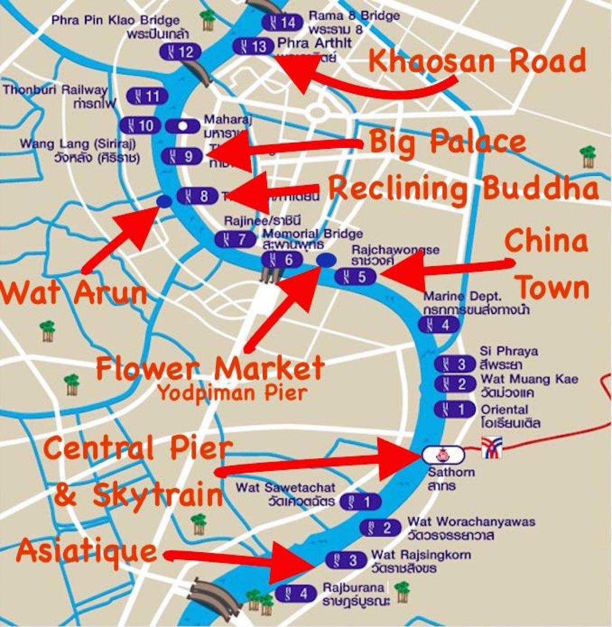 mapa de bangkok moll
