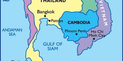 Bangkok, tailàndia mapa