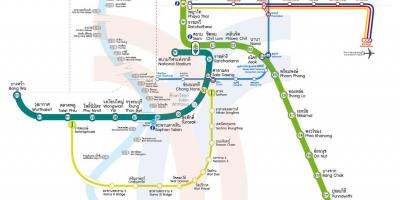 Bangkok estació mapa