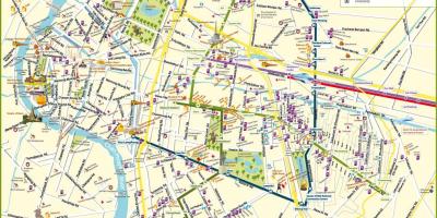 Mapa de bangkok carrer